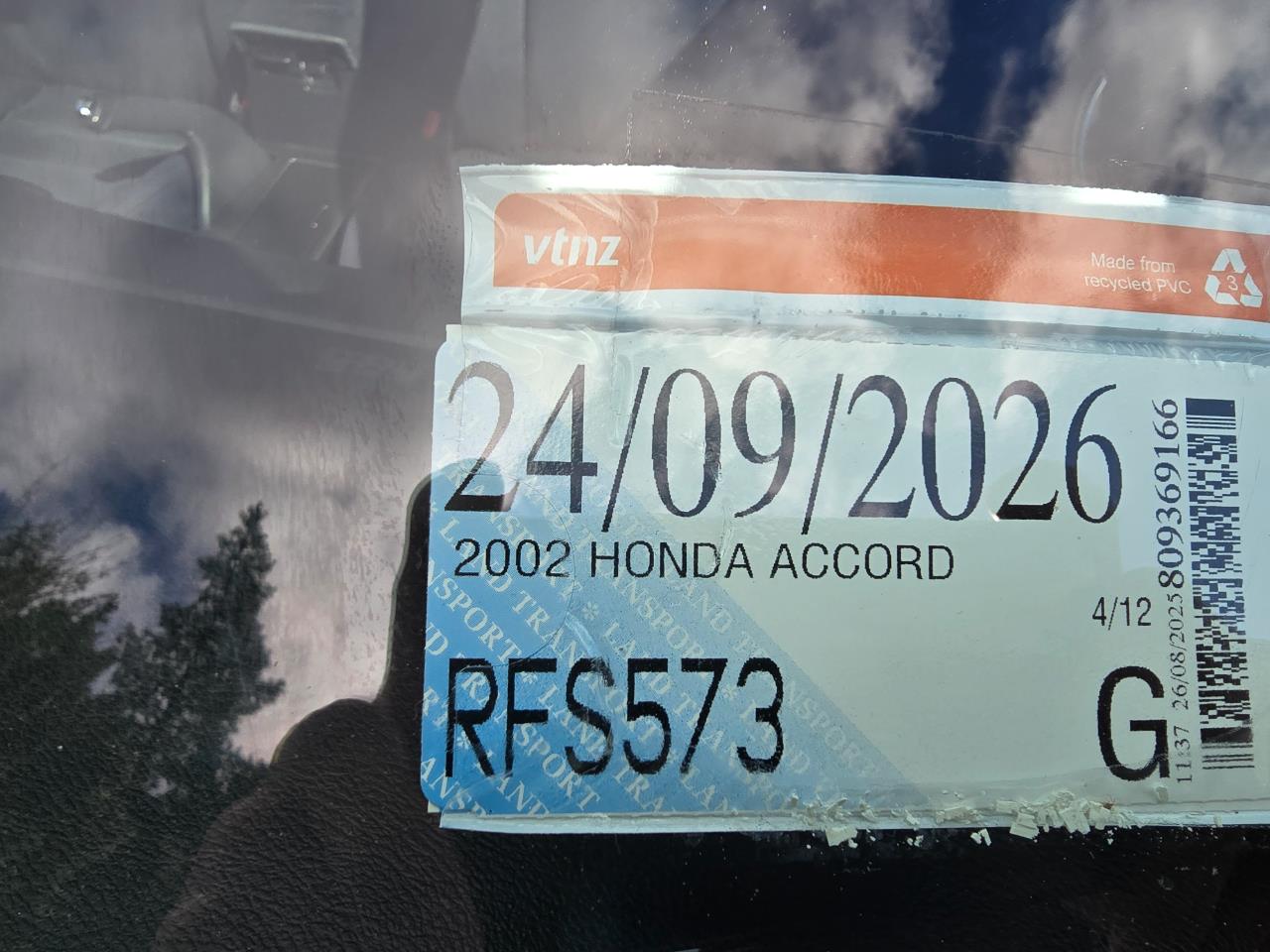 2002 Honda ACCORD