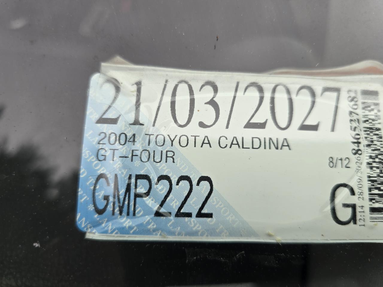 2004 Toyota caldina