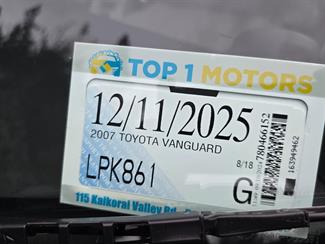 2007 Toyota VANGUARD - Thumbnail