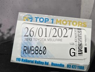 2013 Toyota vellfire - Thumbnail